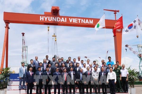 Hyundai Việt Nam khẳng định vị thế trong ngành đóng tàu thế giới