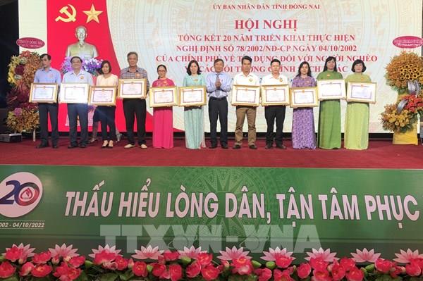 Đồng Nai: Trên 600.000 lượt hộ nghèo và các đối tượng chính sách được vay vốn ưu đãi