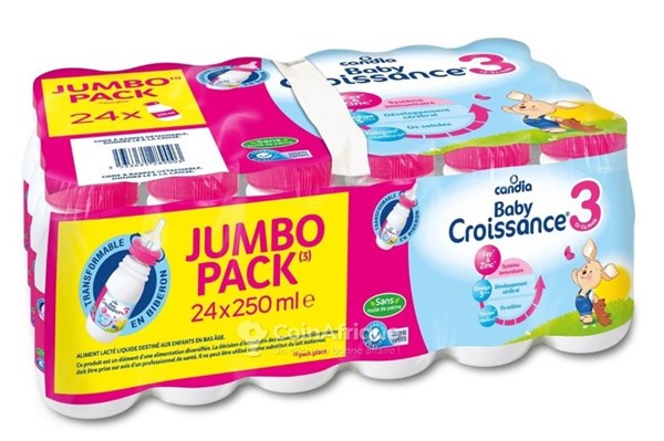 Thu hồi sữa đóng chai Candia Baby Junior 4 dành cho trẻ sơ sinh