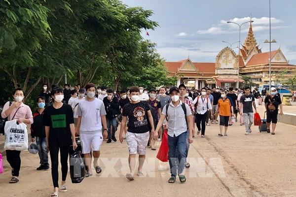Kiên Giang tiếp nhận, hỗ trợ 226 công dân Việt Nam từ Campuchia về nước