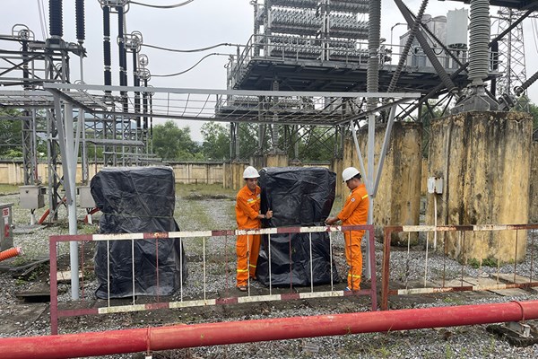 Giữ vững an ninh lưới điện truyền tải khu vực miền Trung trước bão Noru