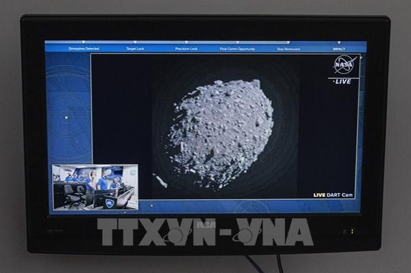 NASA thông báo tàu vũ trụ đâm trúng vào tiểu hành tinh Dimorphos
