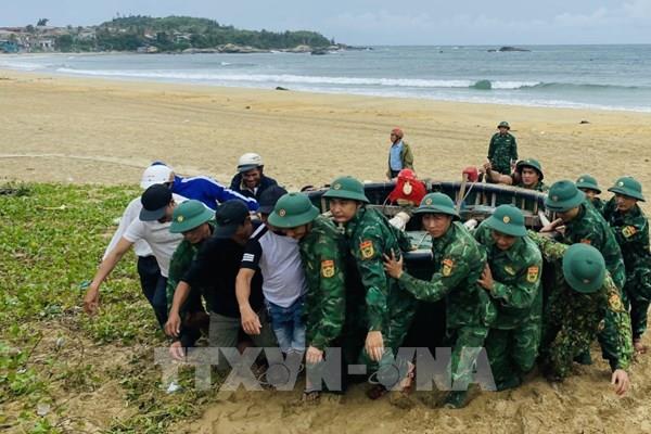 Những hình ảnh mới nhất về công tác phòng, chống bão số 4 (bão Noru)