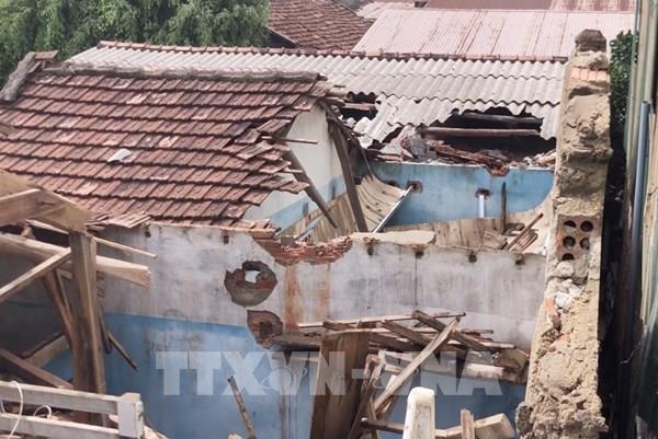 Bão số 4 gây nhiều thiệt hại về tài sản tại huyện đảo Lý Sơn