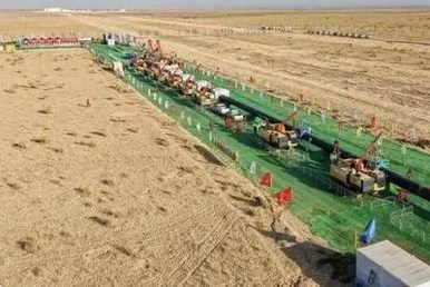 Trung Quốc khởi công xây dựng đường ống dẫn khí đốt mới