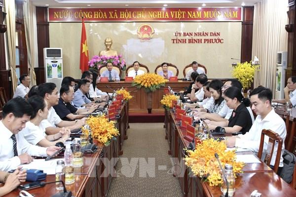 Bình Phước xúc tiến đầu tư với doanh nghiệp Đài Loan (Trung Quốc)