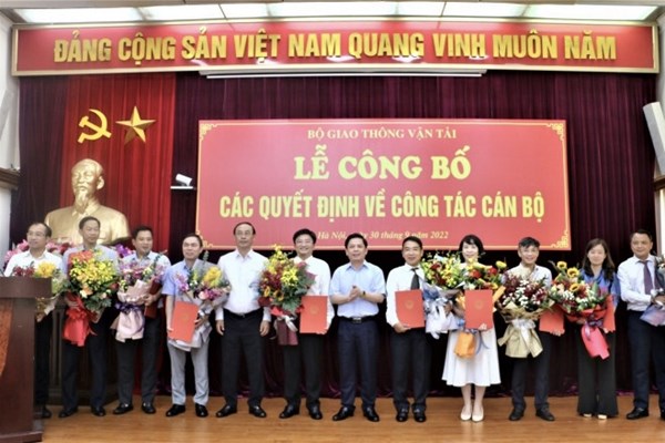 Bộ Giao thông Vận tải công bố kiện toàn tổ chức bộ máy theo Nghị định 56/2022/NĐ-CP