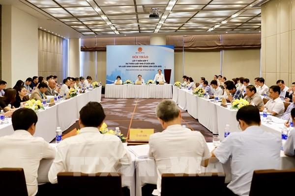 Bộ Xây dựng lấy ý kiến góp ý dự thảo Luật Nhà ở (sửa đổi)