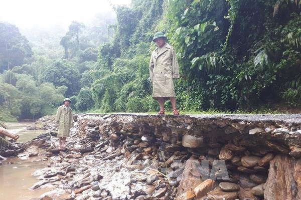 Dự kiến thông xe Quốc lộ 7 đoạn qua huyện Con Cuông trong ngày 2/10