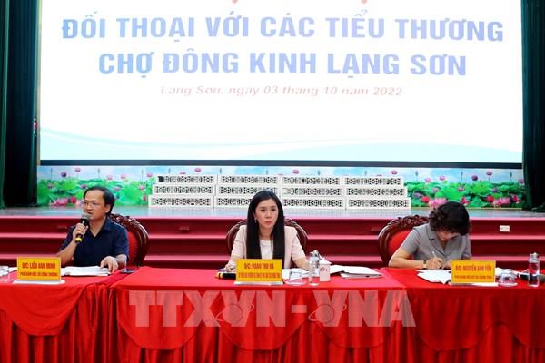 Giữ nguyên giá dịch vụ sử dụng diện tích bán hàng tại chợ Đông Kinh đến tháng 9/2023