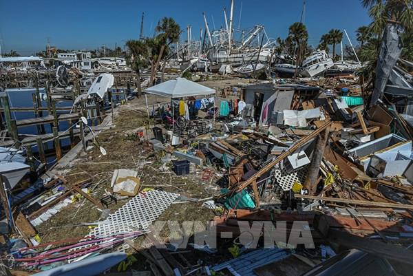 Mỹ: Gần 600.000 ngôi nhà ở Florida, các cơ sở kinh doanh vẫn mất điện sau bão