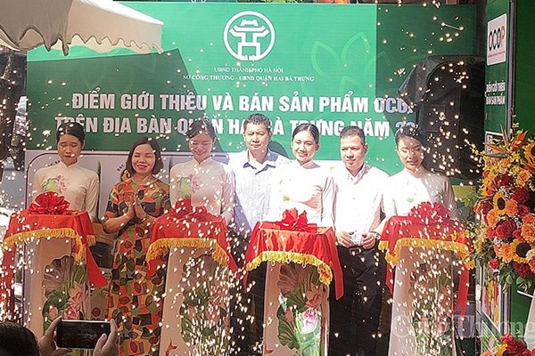 Hà Nội khai trương điểm giới thiệu và bán sản phẩm OCOP