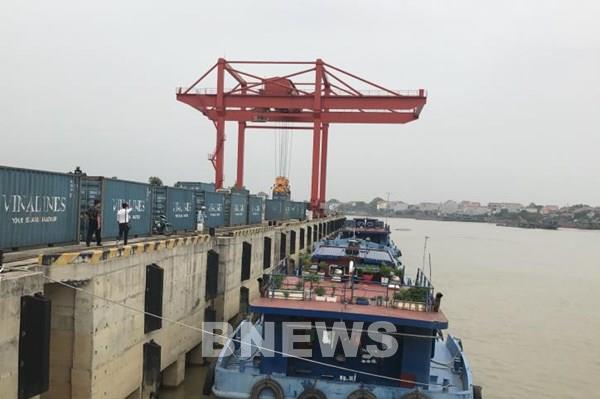 Lý do nào đề xuất lập tuyến vận tải container đường thủy kiểu mẫu 115km qua Bắc Ninh?