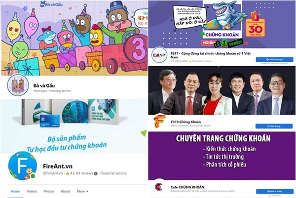 5 fanpage chứng khoán mà nhà đầu tư nên theo dõi