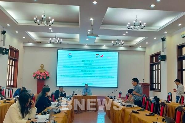 Giải pháp nào thúc đẩy mua sắm công xanh trong hoạt động đầu tư công?