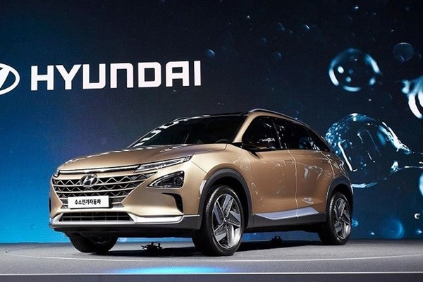 Hyundai đứng đầu thế giới về doanh số bán xe sử dụng nhiên liệu hydro