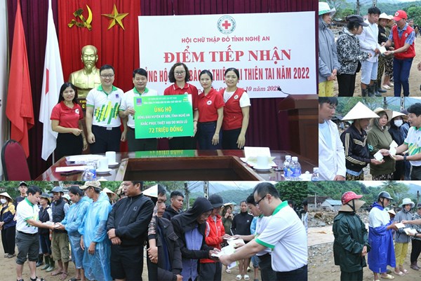 PVFCCo kịp thời hỗ trợ đồng bào vùng lũ Kỳ Sơn, Nghệ An