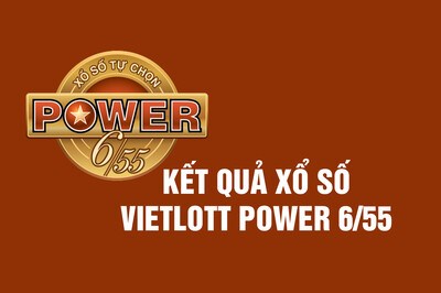 Kết quả Vietlott Power 6/55 ngày 6/6 - Kết quả xổ số Vietlott ngày 6 tháng  6 năm 2023