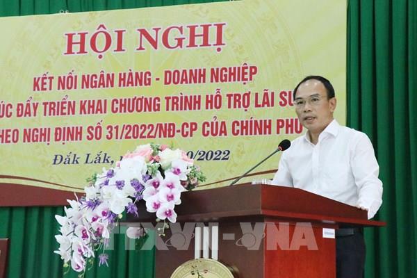 Thúc đẩy hỗ trợ lãi suất thông qua kết nối ngân hàng và doanh nghiệp