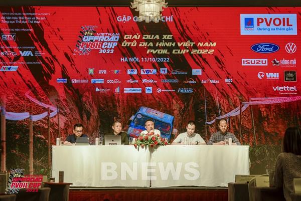 Giải Đua xe Ô tô Địa hình Việt Nam PVOIL CUP 2022 có quy mô nhất từ trước đến nay