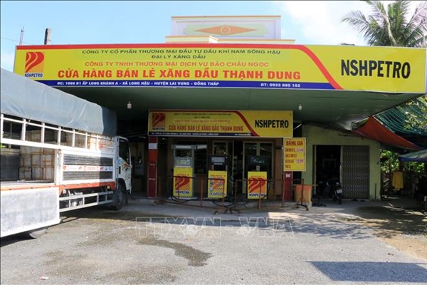 Đồng Tháp không để gián đoạn nguồn cung xăng dầu