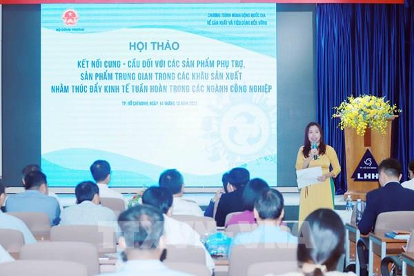 Kết nối cung-cầu sản phẩm phụ trợ sản xuất thúc đẩy kinh tế tuần hoàn