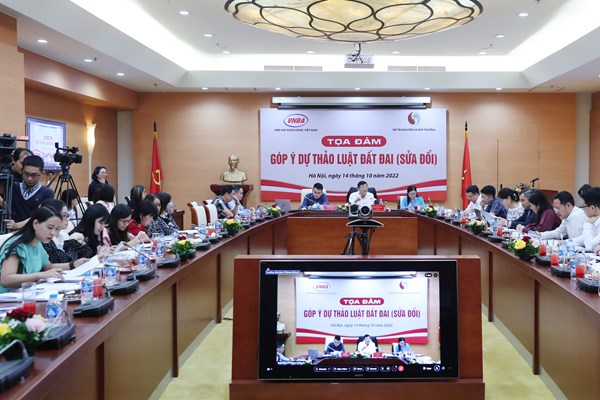 Ngành ngân hàng góp ý ra sao với Dự thảo Luật Đất đai (sửa đổi)?