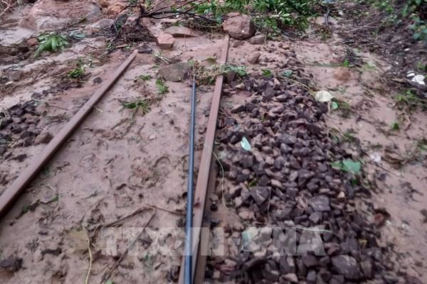 Đường sắt tạm dừng chạy nhiều tàu Bắc-Nam