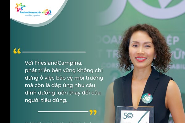  Tập đoàn Sữa Cô Gái Hà Lan- Phát triển bền vững dẫn dắt thành công