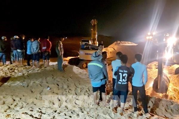 Bình Thuận: Tập trung khắc phục sự cố sạt lở cát tại khu vực mỏ titan