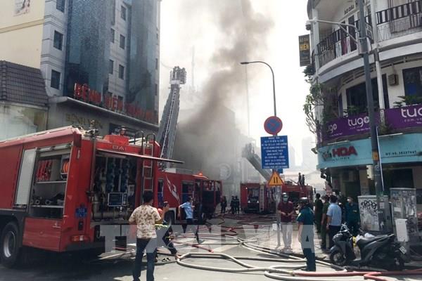 Xác định nguyên nhân cháy ở quán bar tại Tp Hồ Chí Minh