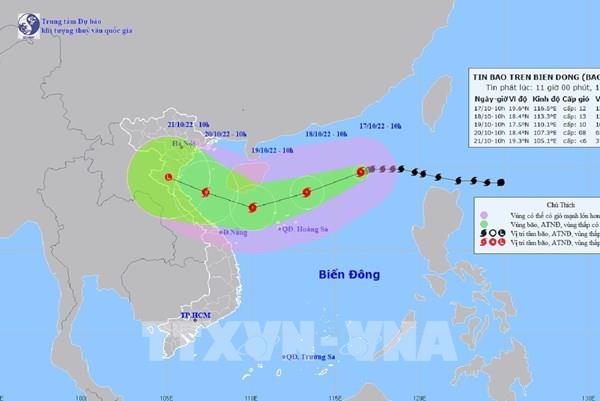 Bộ Giao thông Vận tải ra công điện khẩn ứng phó bão số 6
