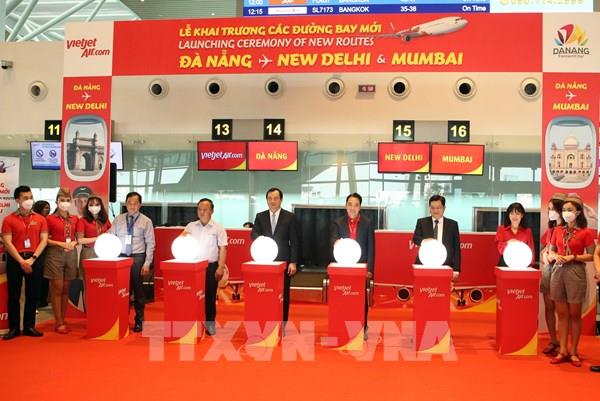 Khai trương đường bay thẳng Đà Nẵng đi Mumbai và New Delhi (Ấn Độ)