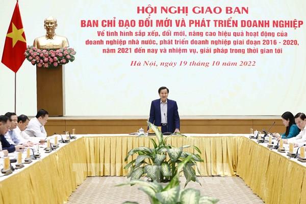 Phó Thủ tướng Lê Minh Khái: Gỡ vướng, đẩy nhanh tiến độ sắp xếp doanh nghiệp nhà nước