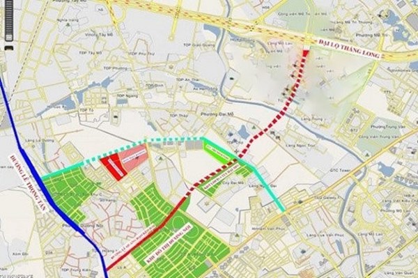 Hà Nội chuẩn bị xây dựng đường Lê Quang Đạo kéo dài