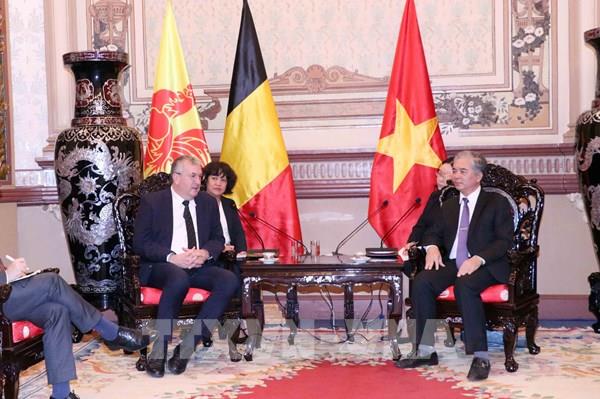 Tp Hồ Chí Minh và vùng Wallonie-Bruxelles (Vương quốc Bỉ) hợp tác nhiều lĩnh vực