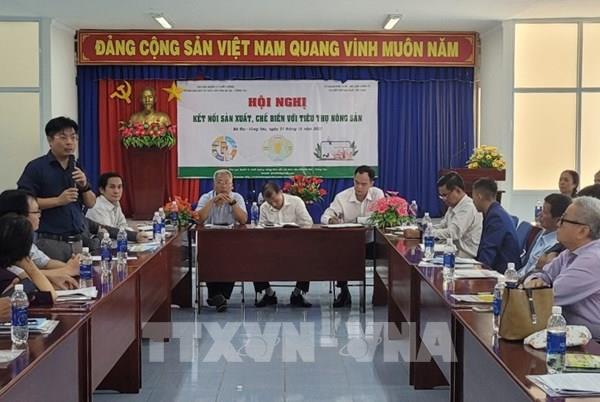 Bà Rịa-Vũng Tàu kết nối sản xuất, chế biến với tiêu thụ nông sản
