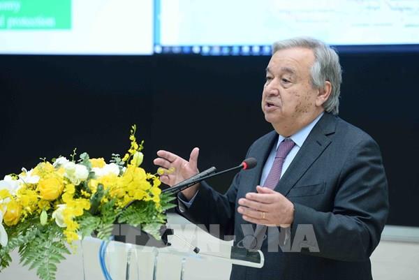 Tổng Thư ký Liên hợp quốc đánh giá cao công tác dự báo khí tượng thủy văn ở Việt Nam