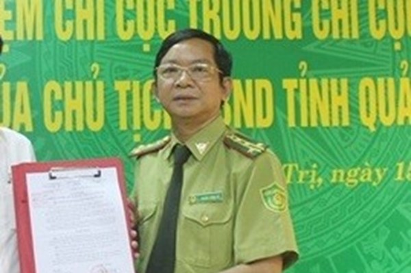 Cách chức Chi cục trưởng Kiểm lâm Quảng Trị