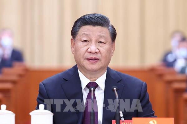 Tổng Bí thư Nguyễn Phú Trọng gửi điện chúc mừng đồng chí Tập Cận Bình tái cử Tổng Bí thư khóa XX Đảng Cộng sản Trung Quốc