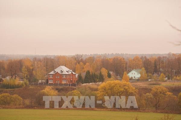 Phong cảnh nên thơ tại thị trấn “Chuông ngân” ở ngoại ô Moskva