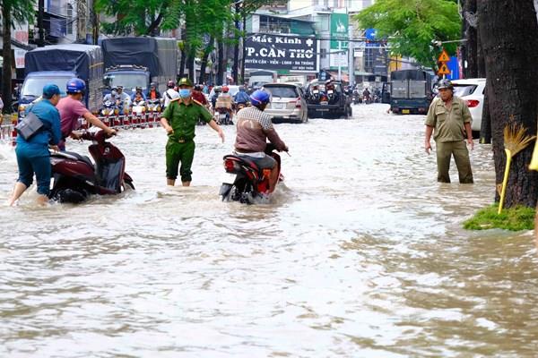 Đỉnh triều vùng hạ lưu sông Cửu Long có khả năng xuất hiện từ ngày 26-28/10