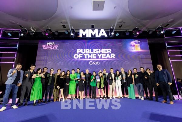 Grab nhận được 9 giải thưởng tại lễ trao giải SMARTIES VIETNAM 2022
