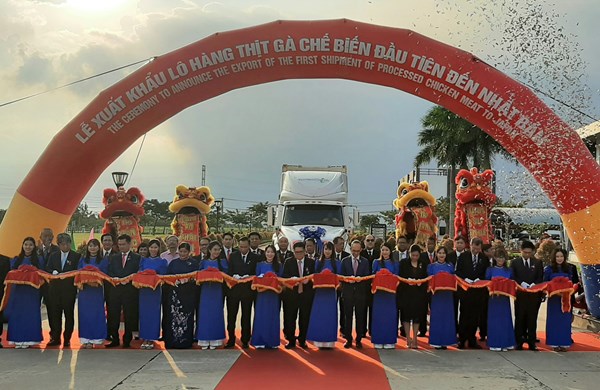 CPV Food chính thức xuất khẩu thịt gà chế biến sang Nhật Bản