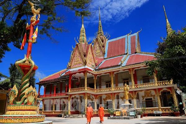 Vẻ đẹp kiến trúc Phật giáo Nam tông Khmer trên vùng biên giới Tây Ninh
