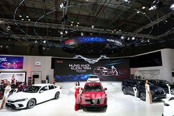 Honda trưng bày đa dạng các mẫu xe nhất tại Triển lãm Ô tô Việt Nam 2022