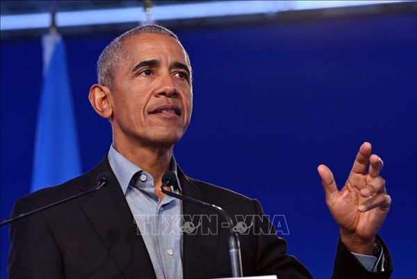 Bầu cử Mỹ: Cựu Tổng thống Barack Obama vận động tranh cử tại các bang chiến địa