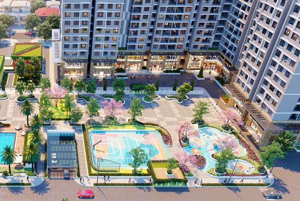 Dự án tại Tây Nam Linh Đàm “phủ đầy” tiện ích chăm sóc sức khỏe