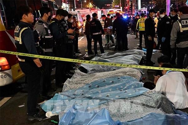 Vụ giẫm đạp ở Seoul: 19 người nước ngoài thiệt mạng, chưa có thông tin về người Việt Nam