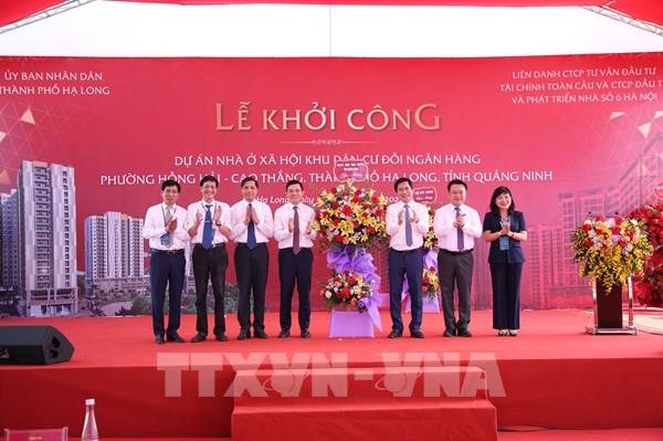 Quảng Ninh khởi công dự án nhà ở xã hội quy mô gần 1.000 căn hộ​